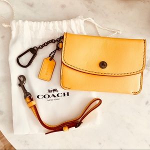 NWOT Coach - Leather Wristlet